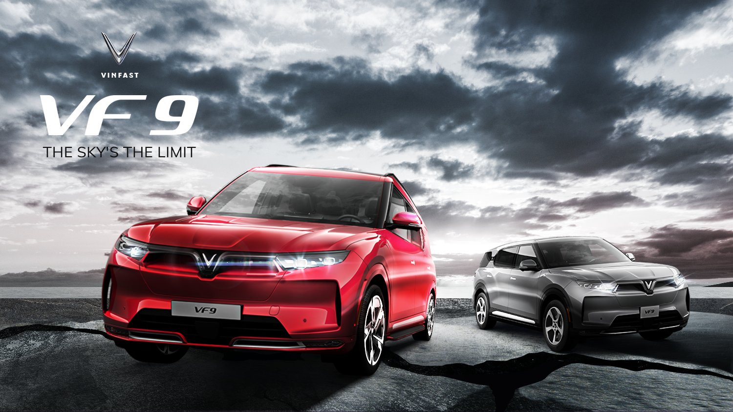 VF9_Visual design | Vinfast Car branding car design graphic design vietnam vinfast visual graphic visualize