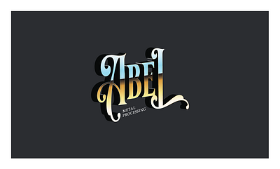 Abel Metal Logo Design branding design graphic design illustration illustrator logo logo design photoshop vector