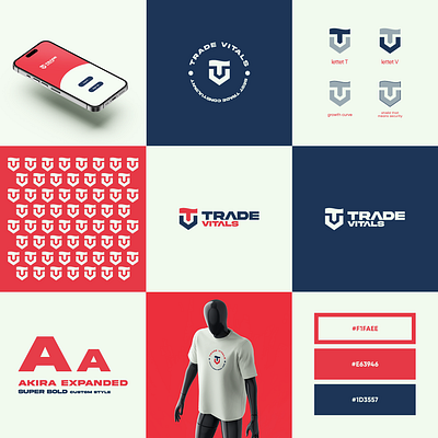 TradeVitals-Logo Design adobe branding company logo creative logo custom logo design design logo graphic design illustration jure jure ilic logo logo design logo dizajn loopwash minimalist logo modern logo professional logo recognizable logo visual identity