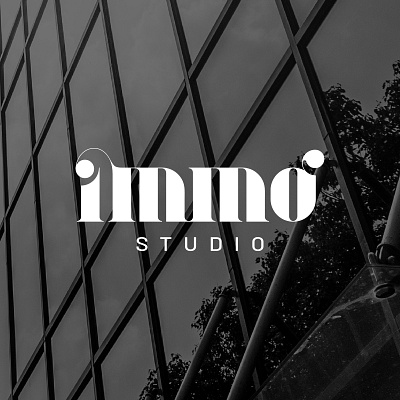 Immo Studio Logo branding logo