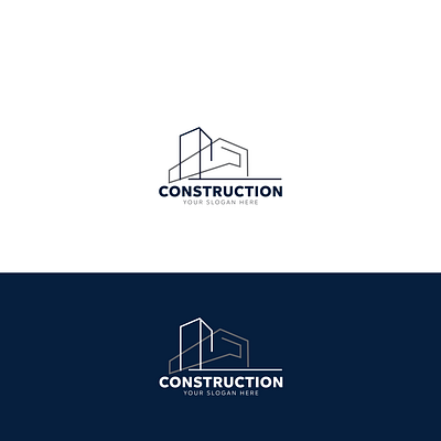 Construction-Logo Design adobe branding company logo creative logo custom logo design design logo graphic design illustration jure jureilic logo logo design loopwash minimalist logo modern logo simple logo typography vector visual identity