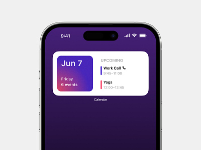 Calendar widget app calendar meeting time widget