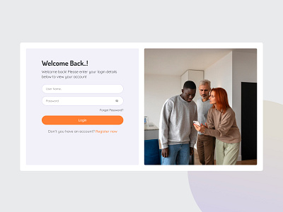 Login Screen branding graphic design ui