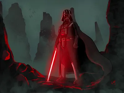 No Escape darth vader design digital illustration illustration procreate sith star wars