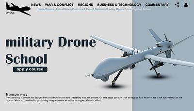 Join the Military Drone School! applynow aviation cuttingedge defensetech dronecourse dronepilot droneschool droneskills dronetechnology dronetraining dzygaspaw futureofwar joinnow militarydrone militarytraining techeducation techinnovation trainingprograms transparency uav