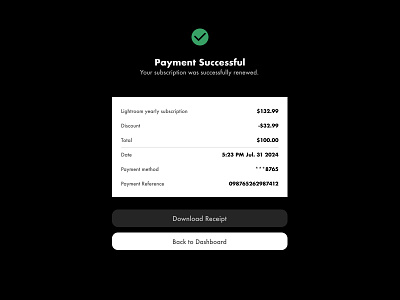 Purchase Receipt daily ui 17 dailyui design figma purchase receipt ui uiux