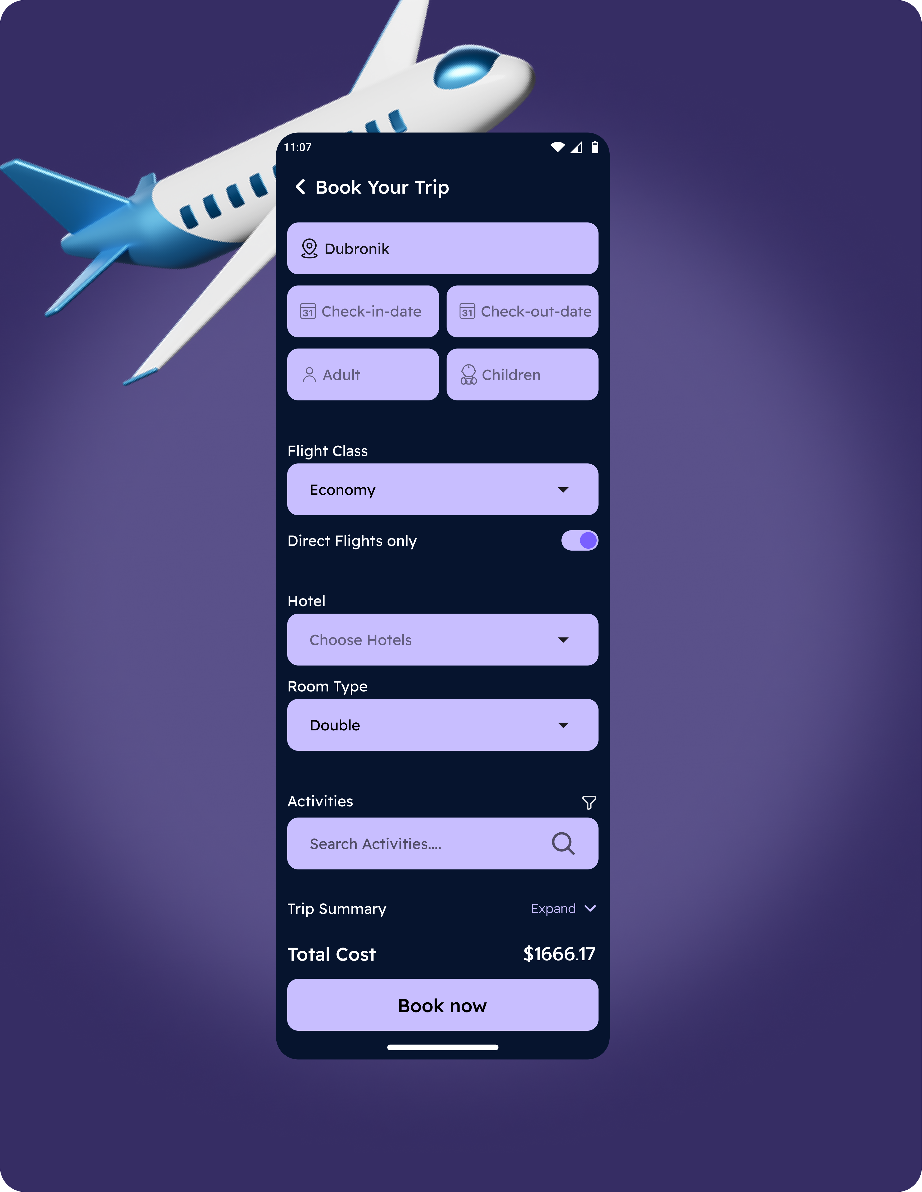 Travel app ui design by Mohammad Emon on Dribbble