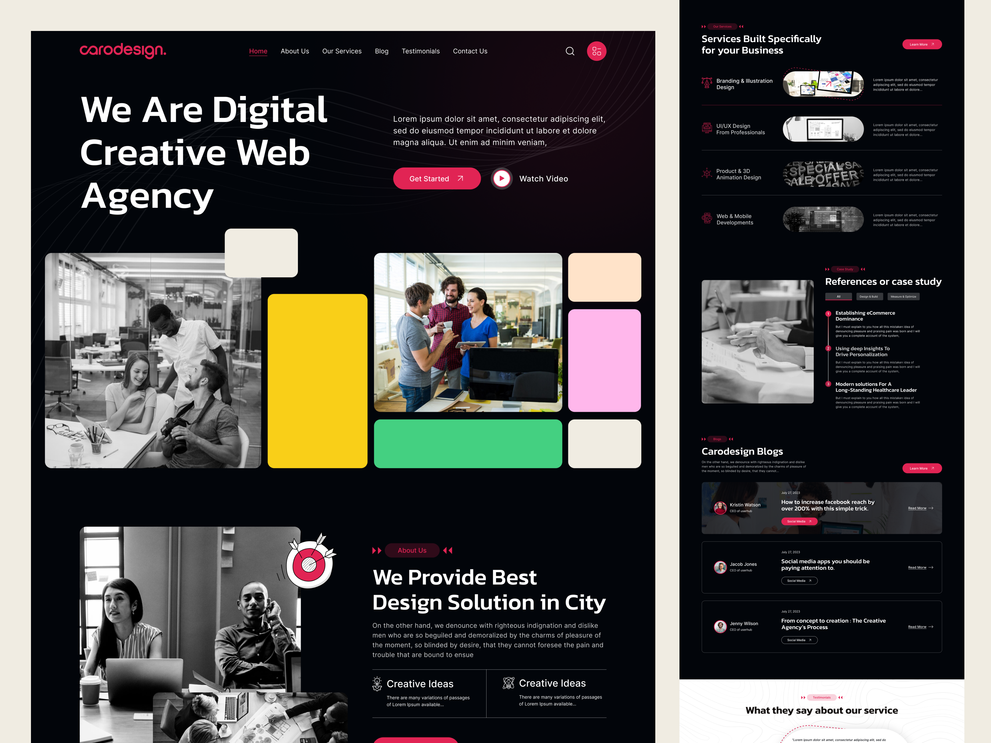 Example of Digital Design Agency