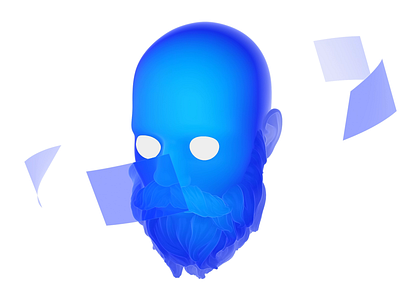 Neon Morphing 3d animation head illustration morphing neon render skull