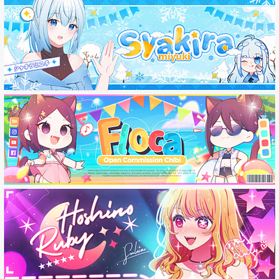 Banner Anime Header branding