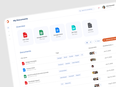 Document Management Dashboard dashboard data data visualization design document management document organization document preview file details file management ui uidesign visual hierarchy