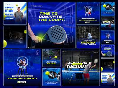 Tennis Padel post design branding designinspiration graphic design paddel post design post design postdesign social media post design socialmediadesign tennis padel post design tennis post design trending post