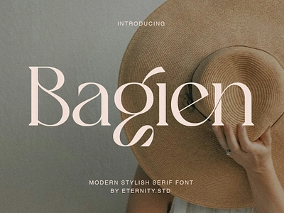 Bagien Modern Stylish Serif Font bagien font beauty beauty font blogger branding design elegant eternity studio fashion font font chic font freedownload graphic design magazine modern personal use serif font stylish typeface typography