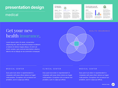 Presentation Design - Medical branding design google slides graphic design illustration logo pitch deck powerpoint presentation design