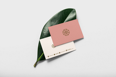 Zen Business Card branding business card minimal