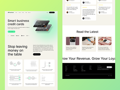 SmartKard - Smart Business Credit Cards businesscreditcard corporatebranding fintechdesign minimaldesign modernui responsivedesign ui uiinspiration uiux userexperience userinterface ux webdesign webdevelopment websitedesign