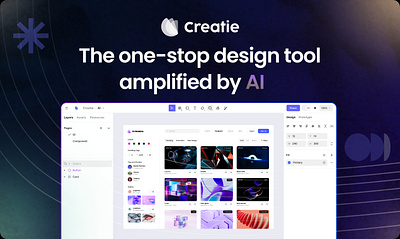 Creatie: The one-stop design tool amplified by AI app design ui ux