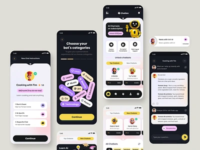 AI Chatbot unused mock-ups 3d ai app application chatbot chatgpt deepfake generative ai illustration mobile neel onboarding openai prakhar robot sharma subscription ui ux widget