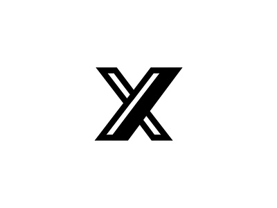 Modern X Logo Design black and white design geometric graphic design graphicdesign letter mark letter x logo logo logo design logo designer logo for sale minimalist modern x x lettermark x logo x logo design