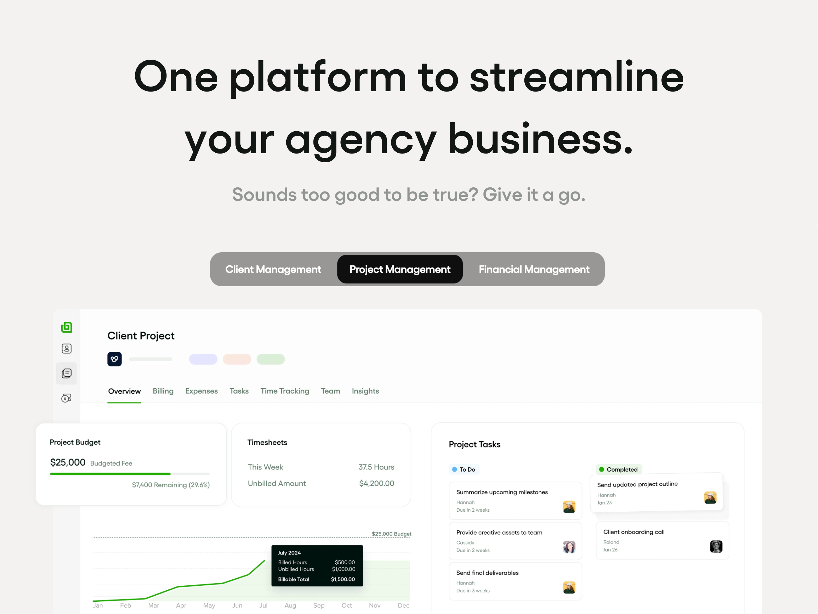 One platform