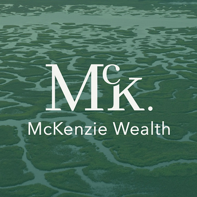 McKenzie Wealth Logo Design advisor branding costal georgia graphic design logo management money management wealth wealth advisor