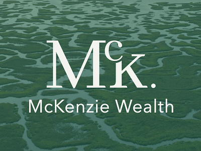 McKenzie Wealth Logo Design advisor branding costal georgia graphic design logo management money management wealth wealth advisor