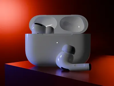 Airpods Pro 3 Animation in Blender 3D 3d animation motion graphics