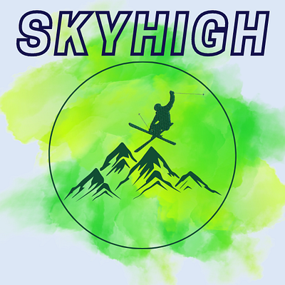 SKYHIGH branding dailylogochallenge graphic design logo