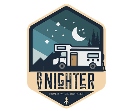 RV Nighter Rental Company LLC - Branding and Website branding design graphic design illustration logo rv rvrental vector web web design website