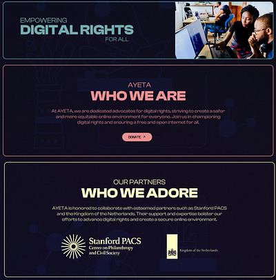 Digital Rights Platform branding ui