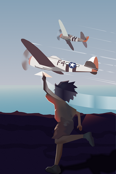 The Wind Rises design illustration planes studio ghibli ww2