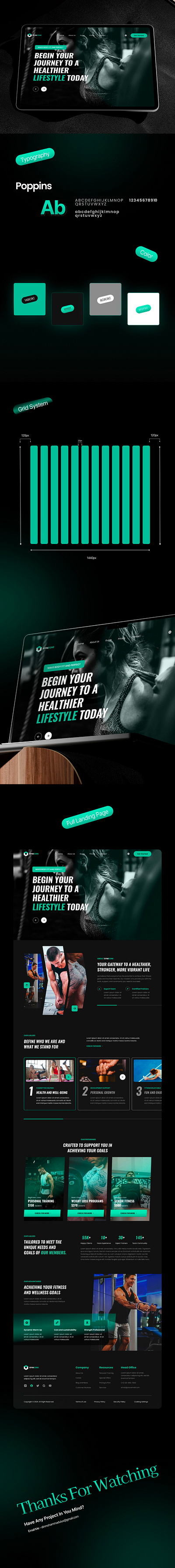 Fitness Landing Page | Modern Gym Website Design fitnessappdesign fitnesslandingpage fitnessui fitnesswebdesign fitnesswebsite gymlandingpage healthandfitness healthyliving interactivedesign landingpagedesign modernui responsivedesign web design website wellnessdesign workoutplans workoutwebsite