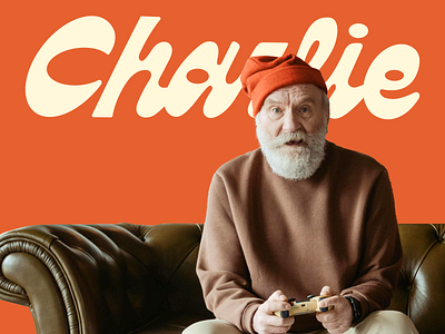 Charlie Weed - Advertisment boomer brand strategy cannabis custom lettering dispensary food brand fun brand fun branding gen z goopy logo grass kush marijuana marketing ideas millenial old person organic rough lettering video games weed brand