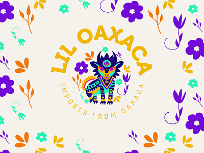 Lil Oaxaca branding graphic design