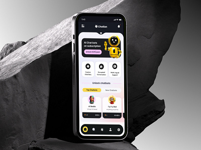 Personal Ai Chatbot App 2024 ai aichat chatbot chatgpt ios app mobile app modern ui neelpari personlized saloni ui ux