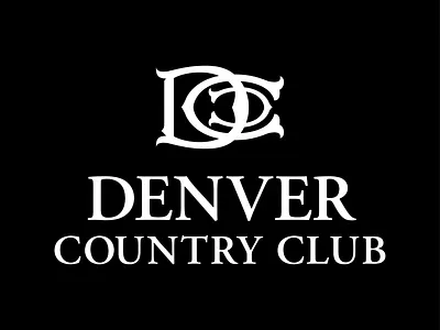 Denver Country Club branding country club denver denver country club golf logo