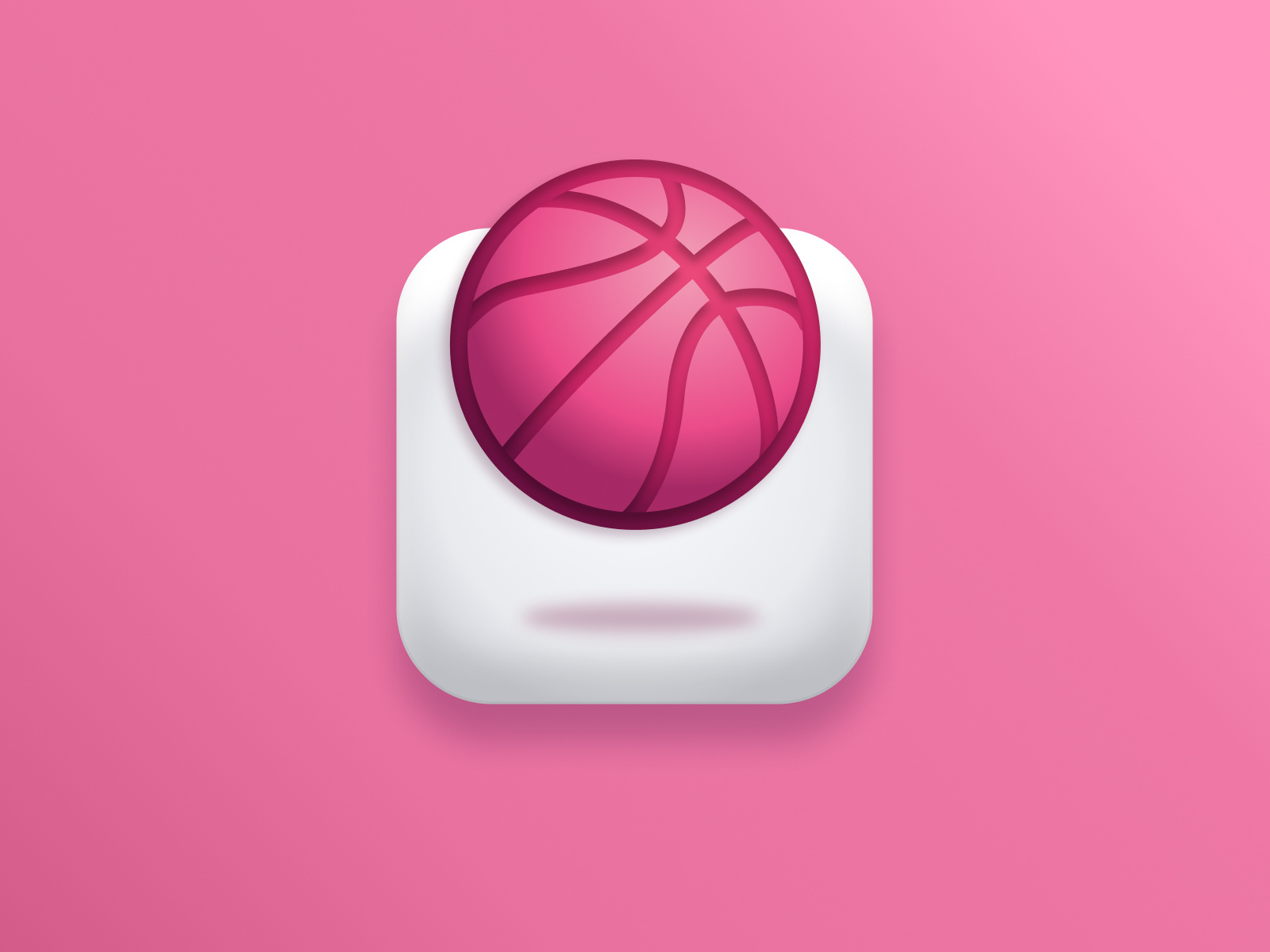 Dribbble Icon by Michał Nabrdalik on Dribbble