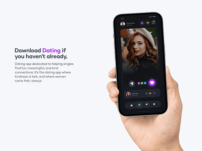 Dating App UI appdesign appuı dating datingapp figma graphic design