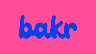 Bakr Branding branding custom typography graphic design logo design