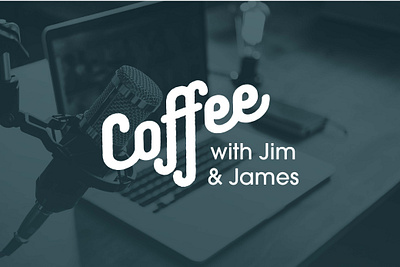 Coffee with Jim & James Branding adobe illustrator branding design graphic design logo podcast
