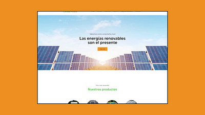 Cersolar - Website home UI animation brand identity branding business website creative agency design graphic design logo logo design motion graphics ui ui design ux web design website design