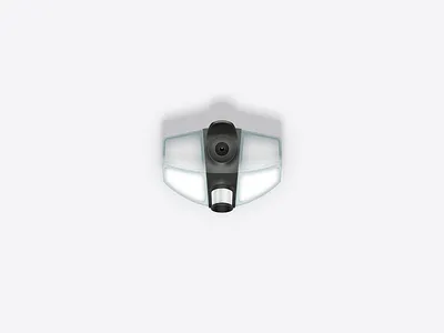 iDter Niō with bottom lights on device element illustration photorealistic skeuomorphism