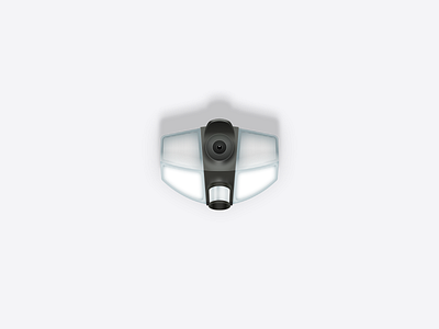 iDter Niō with bottom lights on device element illustration photorealistic skeuomorphism