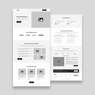 Basic Wireframe app design creative design design inspiration digital design graphic design interface design mobile design product design ui ui design ui inspiration ui ux ui ux design ux ux design ux research ux ui web design web designer web development