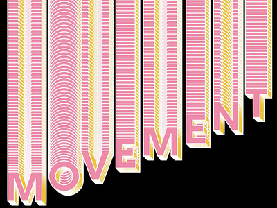 Movement ○ Kinetic Type after effects kinetic type kinetic typography motion motion design motion graphics type typography