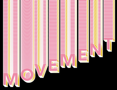 Movement ○ Kinetic Type after effects kinetic type kinetic typography motion motion design motion graphics type typography