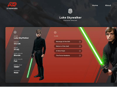 ADP STARWARS - Luke Skywalker space starwars