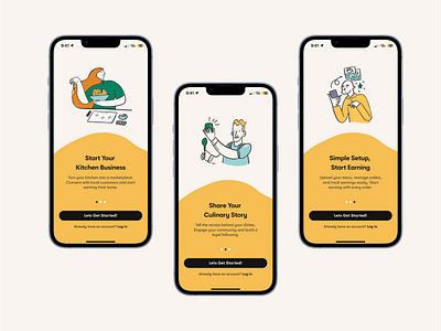 Onboarding Flow app app design branding design graphic design logo ui ux