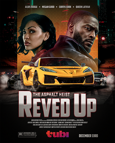 Reved Up - movie poster exploration digital art graphic design movie poster photoshop poster