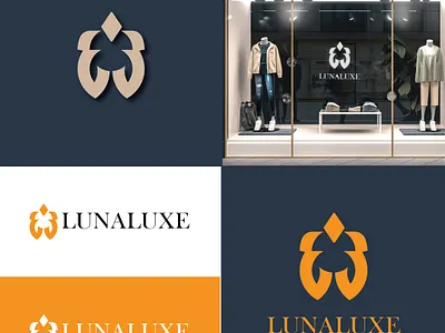 LOGO LUNALUXE branding logo